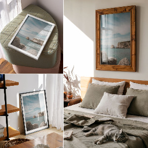 Grafika na ścianę Morska harmonia