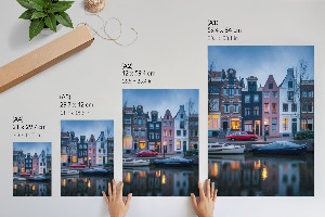 Wydruk na płótnie Miejski krajobraz