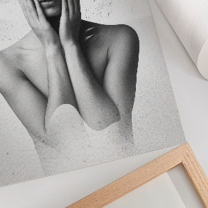 Dekoracyjny plakat ścienny Abstrakcyjny portret