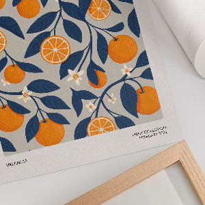 Dekoracyjny plakat ścienny Owoce egzotyka