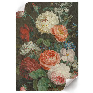 Dekoracyjny plakat ścienny Kwiaty elegancja