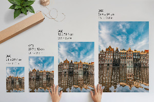 Wydruk na płótnie Miejskie odbicie