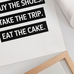 Plakat premium Motywacja codzienna