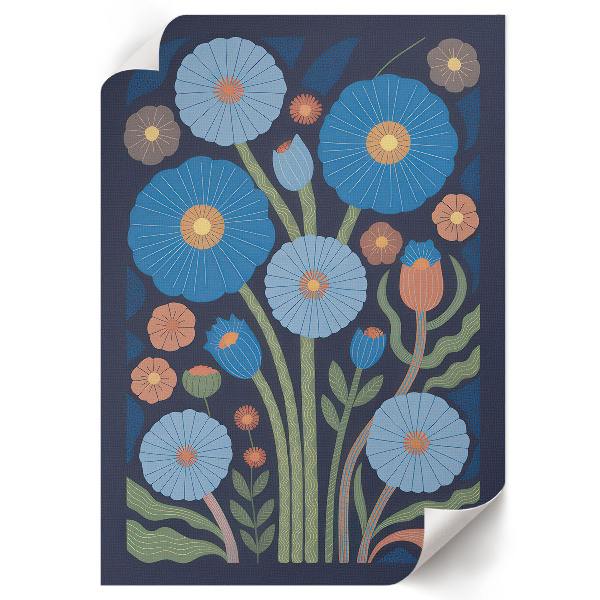 Plakat premium Kwiatowa kompozycja