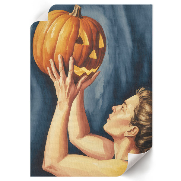 Plakat premium Dynia Halloween