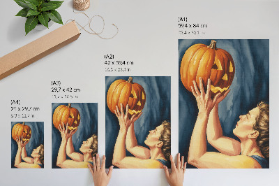 Plakat premium Dynia Halloween