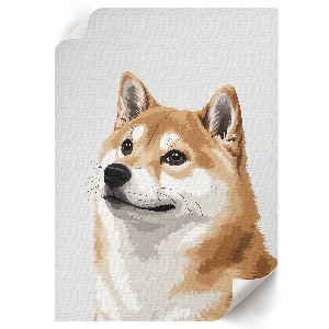 Wydruk na płótnie Pieseł - portret