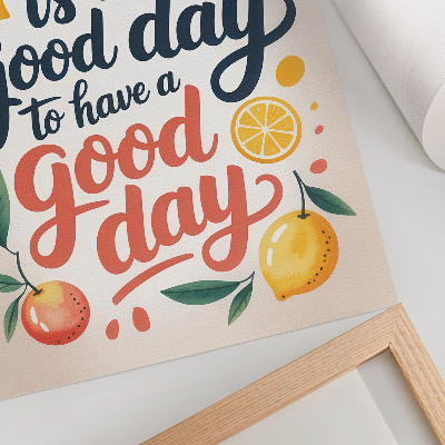 Grafika na ścianę Good day ilustracja