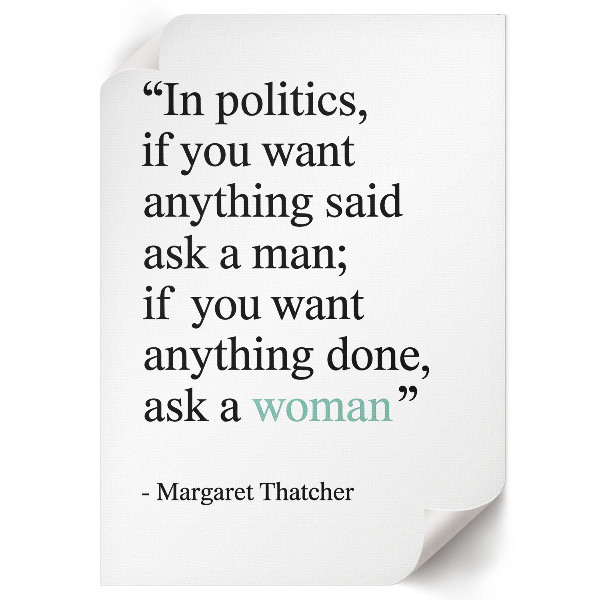 Dekoracyjny plakat ścienny Mocny cytat