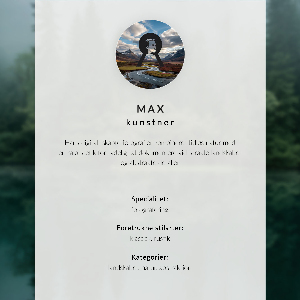 Plakat premium Górska cisza