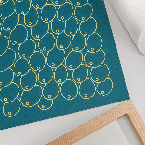 Grafika na ścianę Kształty piersi