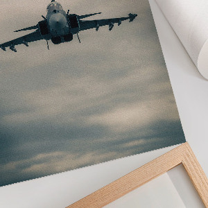 Plakat premium Nowoczesny myśliwiec