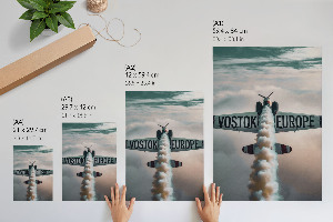 Dekoracyjny plakat ścienny Lotnicza sztuka