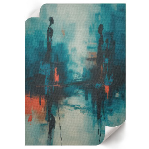 Dekoracyjny plakat ścienny Tajemniczy krajobraz