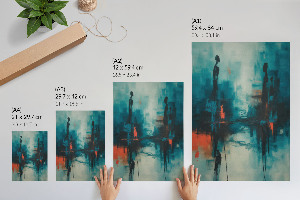 Dekoracyjny plakat ścienny Tajemniczy krajobraz