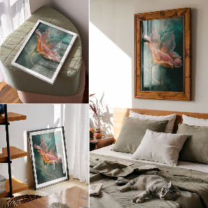 Plakat premium Kwiat magiczny