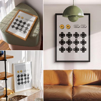 Plakat premium Retro gra