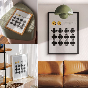 Plakat premium Retro gra