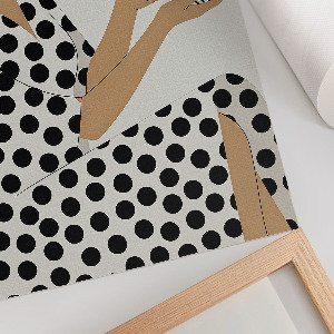 Grafika na ścianę Stylowa kobieta