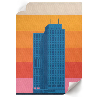 Plakat premium Miasto abstrakcja