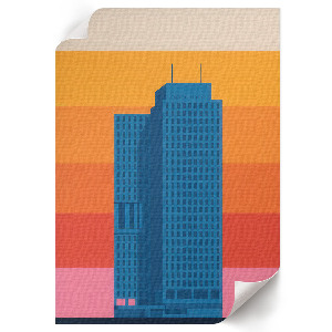 Plakat premium Miasto abstrakcja