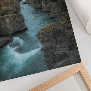 Grafika na ścianę Jesienna rzeka