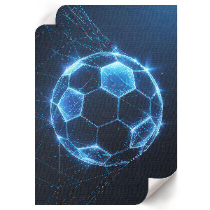 Plakat premium Futurystyczna piłka