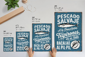 Dekoracyjny plakat ścienny Plakat z rybami