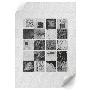 Plakat premium Czarno-biała mozaika