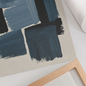 Plakat premium Kontrast pędzla