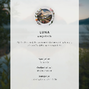 Grafika na ścianę Górski krajobraz