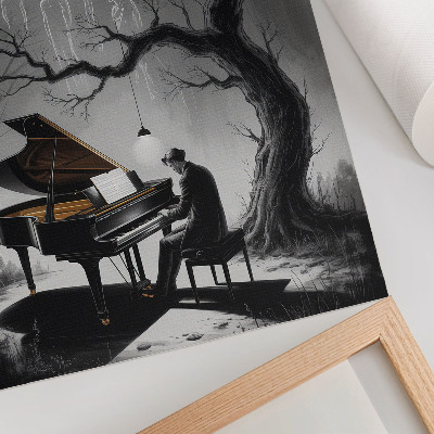 Plakat premium Nocna muzyka