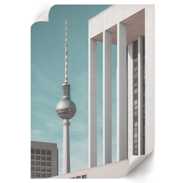 Dekoracyjny plakat ścienny Wieża miejska
