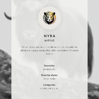 Wydruk na płótnie Koń portret