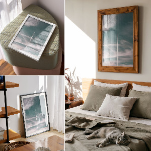 Plakat premium Przestworza wolności