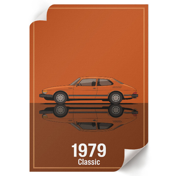 Wydruk na płótnie Klasyk retro