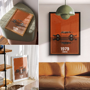 Wydruk na płótnie Klasyk retro