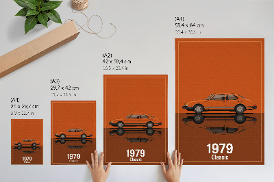 Wydruk na płótnie Klasyk retro