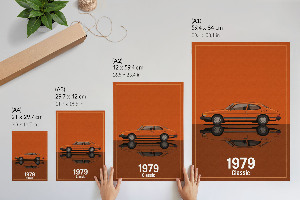 Wydruk na płótnie Klasyk retro