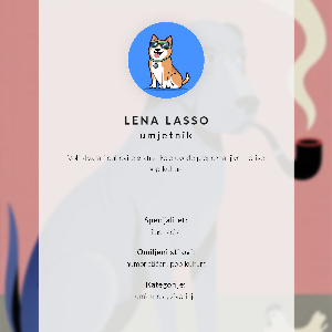 Grafika na ścianę Pathetic - kot