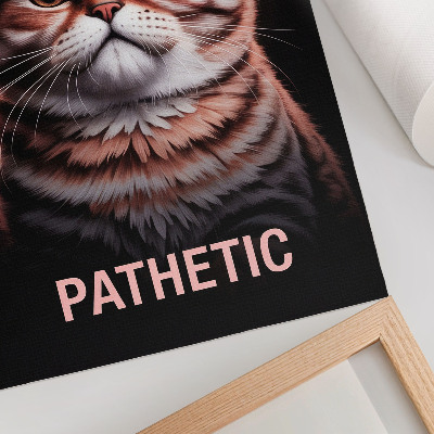 Grafika na ścianę Pathetic - kot