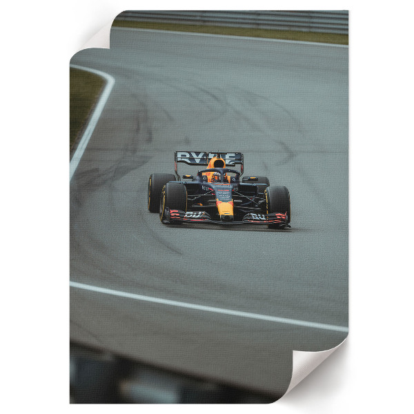 Wydruk na płótnie z motywem wyścigu Formuły