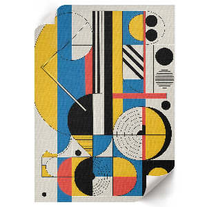 Plakat premium Kolorowa geometria