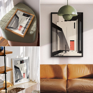 Wydruk na płótnie Minimalizm architektury