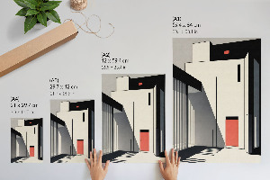 Wydruk na płótnie Minimalizm architektury