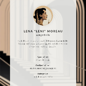 Plakat premium Art Deco