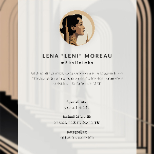 Plakat premium Art Deco