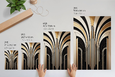 Plakat premium Art Deco