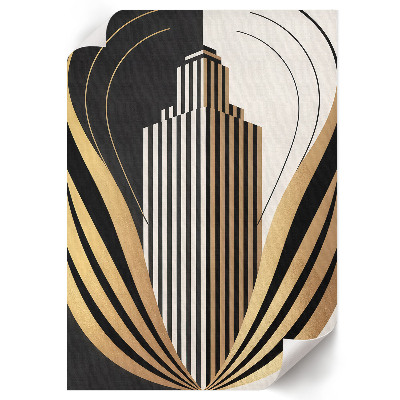 Dekoracyjny plakat ścienny Art Deco