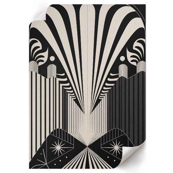 Grafika na ścianę Geometryczna abstrakcja